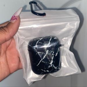 Black Marble AirPod Case